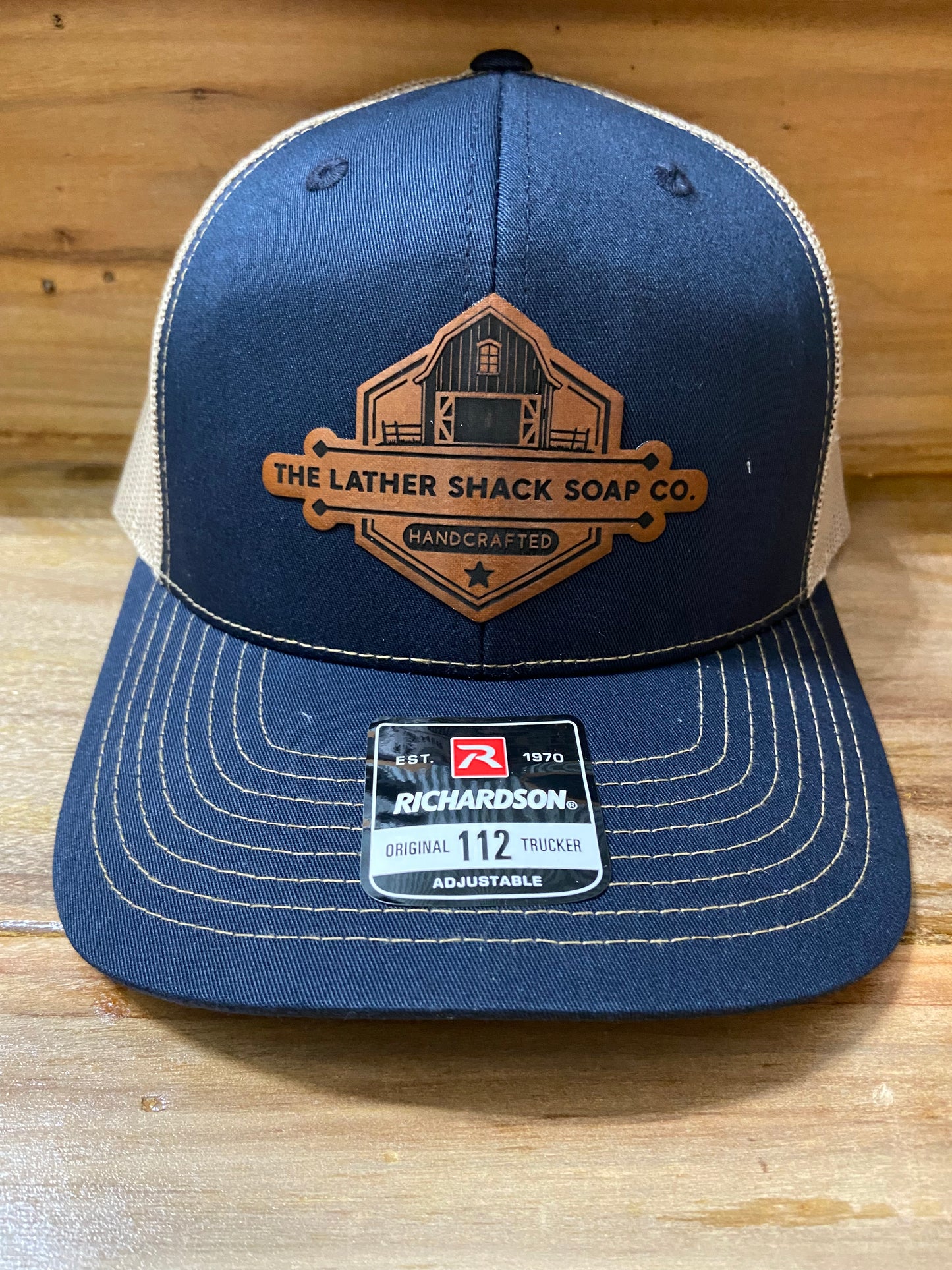 Navy and Khaki Baseball cap