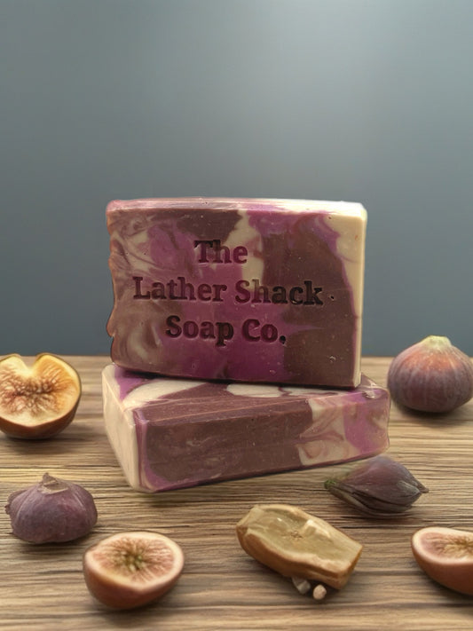 Sweet Fig Swirl Soap Bar