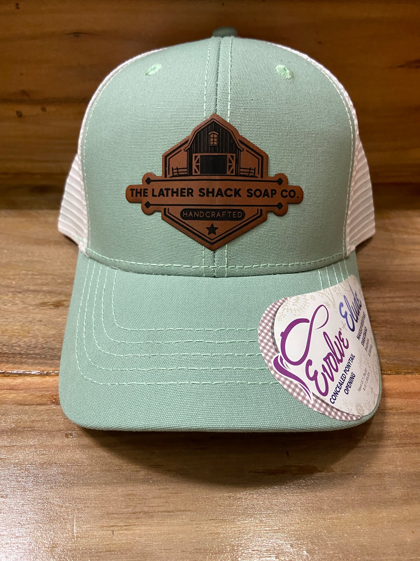 Ladies Base Ball Cap Seafoam Green