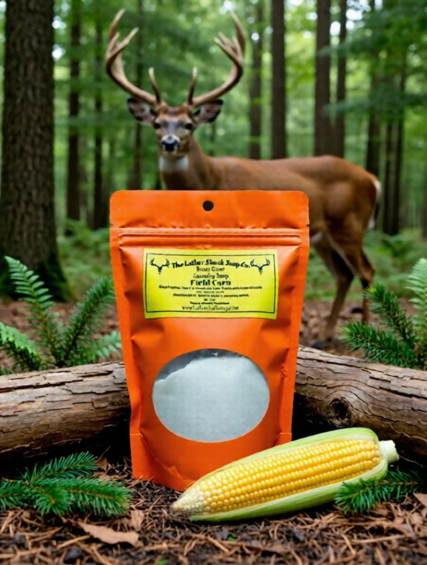 🦌 Deer Hunters Bundle – Scent Cover Laundry Soap (5-Pack) BUY 3 at regular price GET 2 FREE. Apple, Persimmon, Dirt, Field Corn and Molasses.