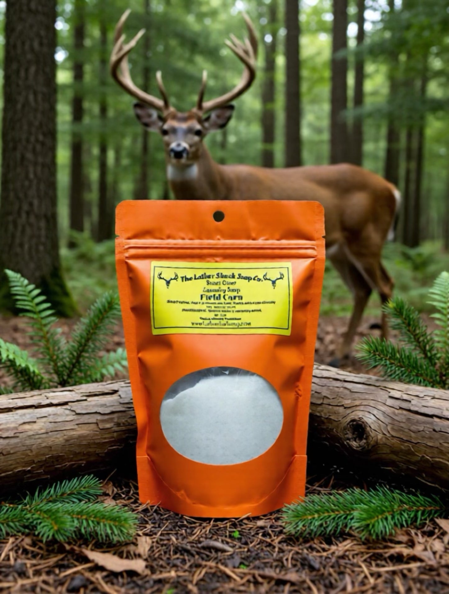 🦌 Deer Hunters Bundle – Scent Cover Laundry Soap (5-Pack) BUY 3 at regular price GET 2 FREE. Apple, Persimmon, Dirt, Field Corn and Molasses.