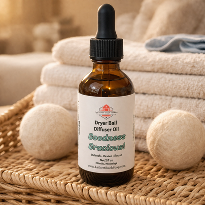 Dryer Ball Diffuser Oil – Long Lasting Laundry Scent Booster | No Residue Fabric Freshener | Wool Dryer Ball Fragrance Oil