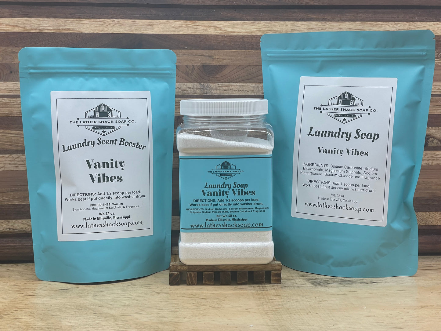 Vanity Vibes Laundry Soap Container