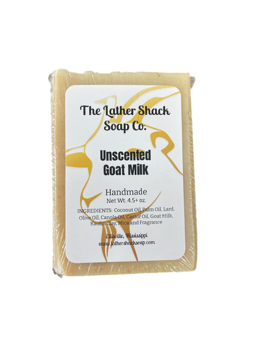 Unscented Goat Milk Soap Bar