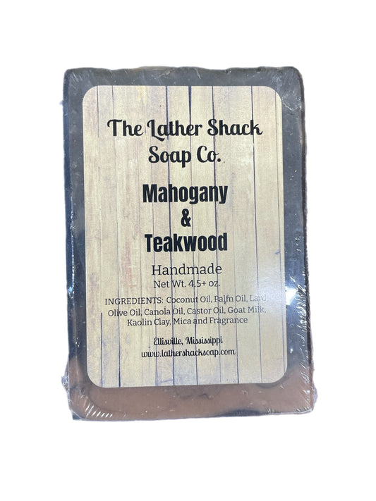 Mahogany and Teakwood Soap Bar