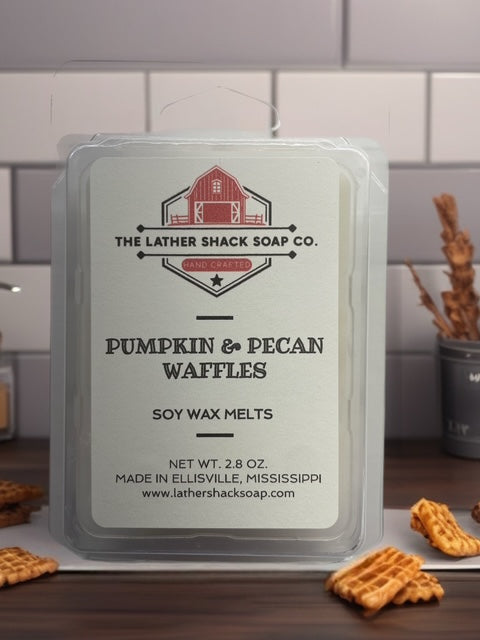 Pumpkin & Pecan Waffles