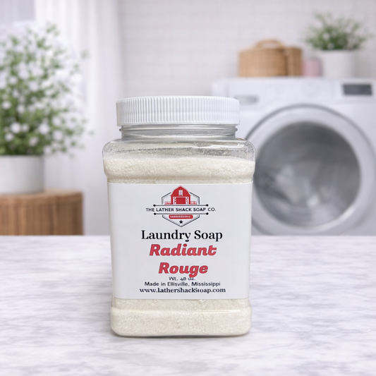 Radiant Rouge Laundry Soap – Inspired Luxury Scent | Warm Amber, Jasmine & Musk | Long-Lasting Fragrance for Clothes