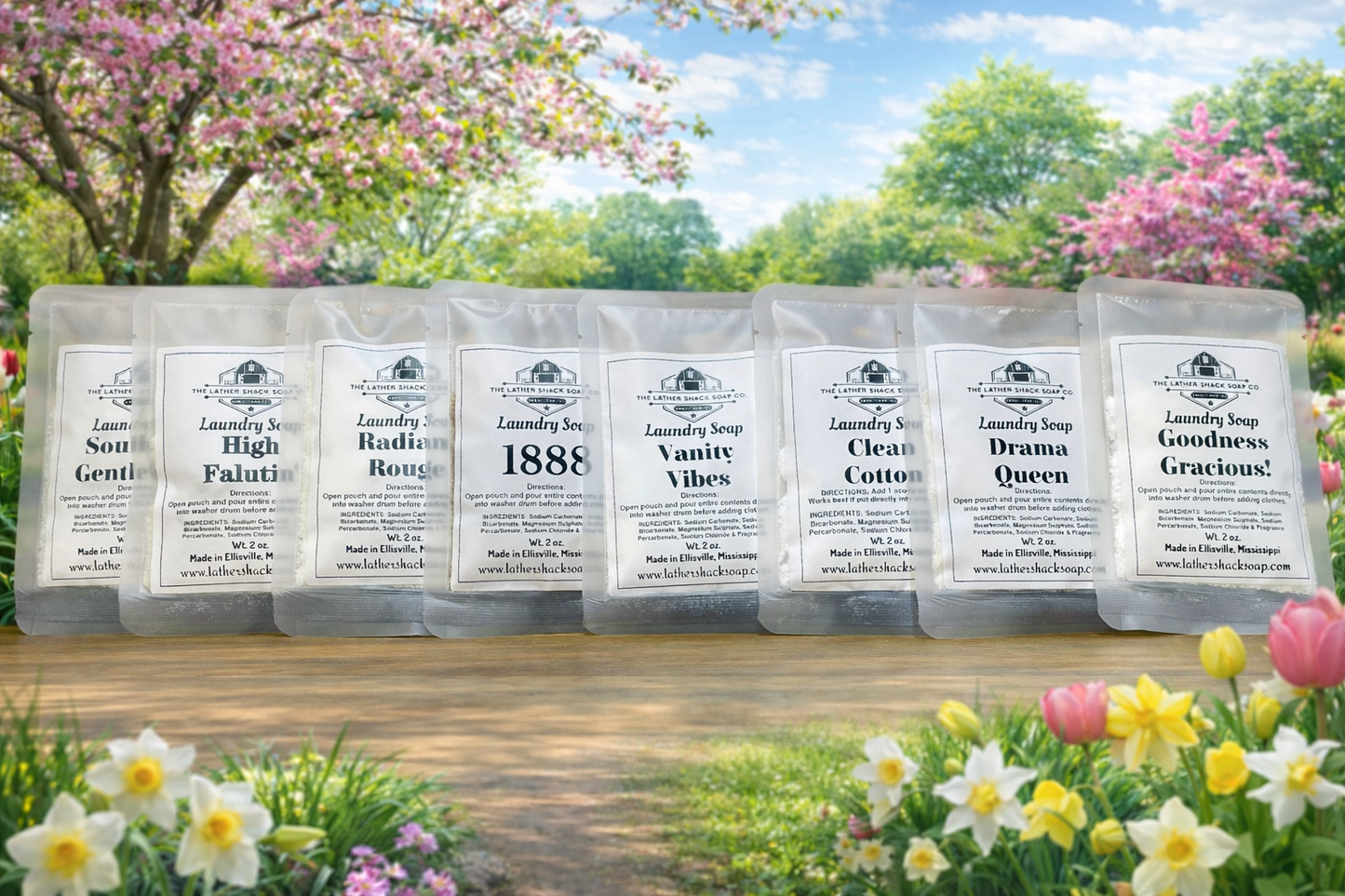 Laundry Soap Samples